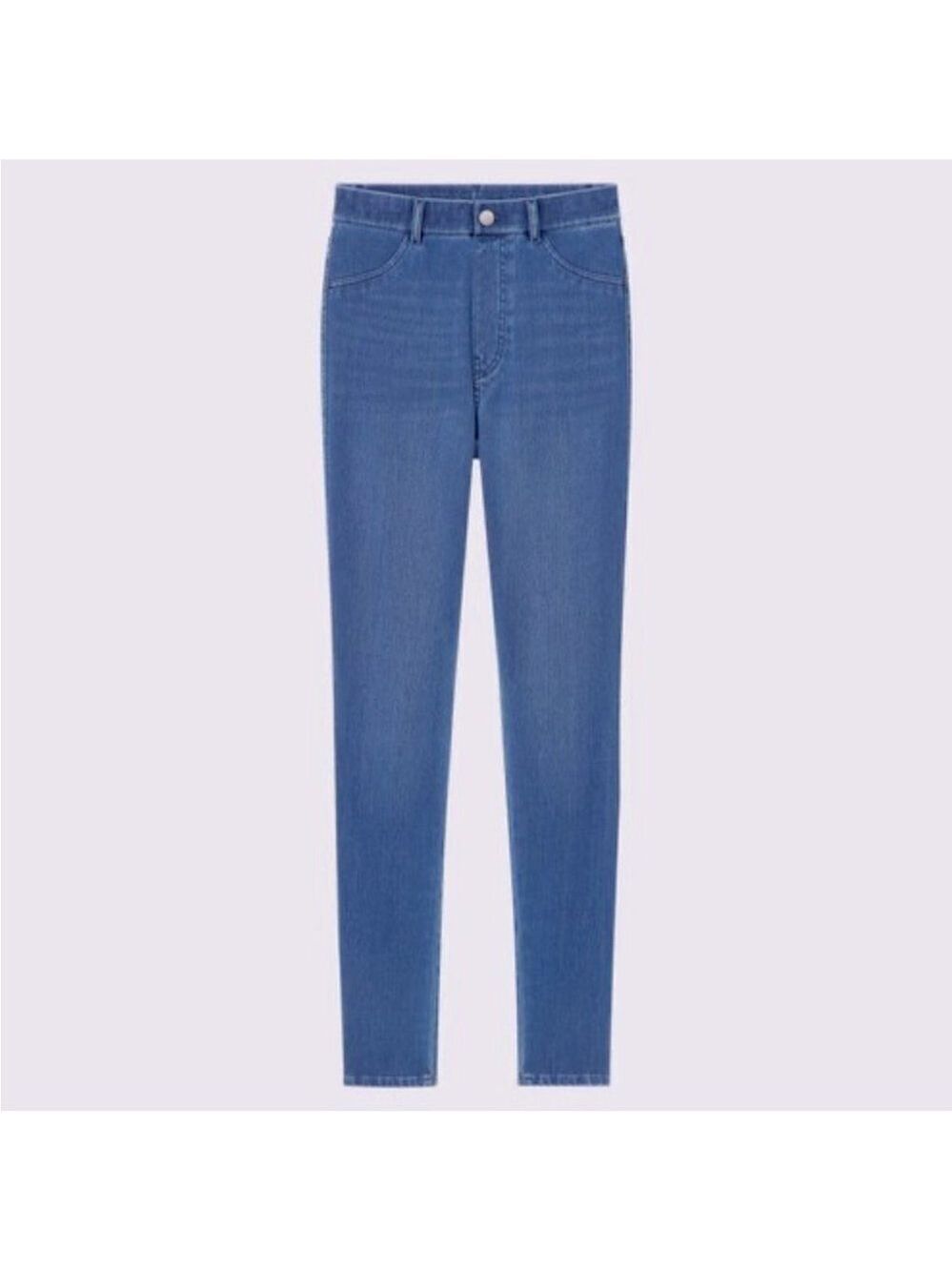 Uniqlo Heat Tech Super Stretch Blue Jeggings Size M ( Size 28-29")